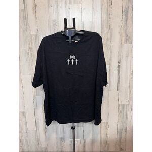 VLLA Holy Skull Psalm 23:4 Graphic Tee | Oversized Christian Streetwear T-Shirt